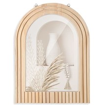 Arched Boho Mirror - 15.75&quot; Aesthetic Mirror for Vanity, Bedroom, or Living Room - £30.75 GBP