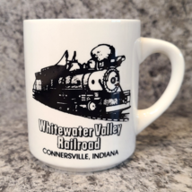 Whitewater Valley Railroad Connersville Indiana Train Mug Cup Vintage So... - $21.04 CAD