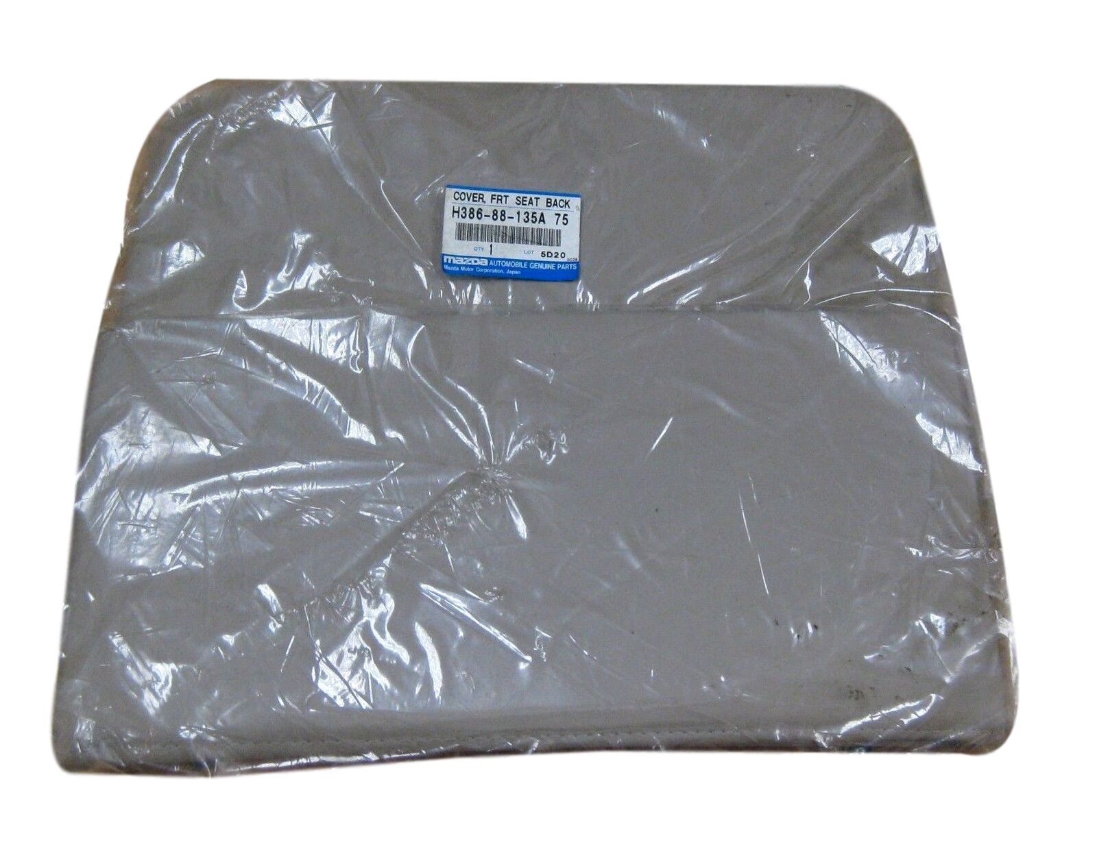 Genuine Mazda Front Seat Back Cover H386-88-135A 75 H38688135A H38688135... - $93.64