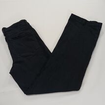 Mid-Rise Women's Black Cotton Blend Bootcut Denim Jeans Size Small (26×30) image 2