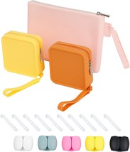 Yesesion 3 Pack Colored Travel Cord Organizer Bags With Wire Ties,, And Orange. - $31.95