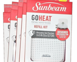 5 Packs 2 Sunbeam Go Heat Portable Heated Patches Refill Kit Reusable Ge... - £23.76 GBP