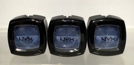 NYX Single  Eyeshadow Hypo Allergenic Lanikai Full Size 3 pcs NEW ES86 - $274.86 MXN