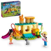 LEGO Friends Cat Playground Adventure, Animal Toy with Figures, Olly and Lian... - £23.72 GBP