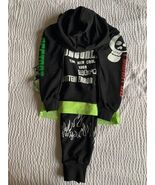 Unbranded  Teen&#39;s Track Suit size 152, Green &amp; Black With Belts - €17,96 EUR