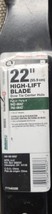 Troy Bilt High Lift Blade 22" Cut Bow Tie 742-0642 742-0742 942-04382 942-0642 - $18.80