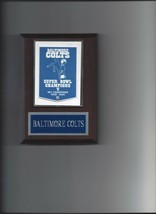Baltimore Colts Super Bowl Plaque Football Nfl - £3.94 GBP