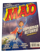 Mad Magazine August 2006 Issue Superman Returns Alfred Neuman - $12.07