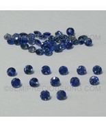 Natural Blue Sapphire Ceylon 3.40mm Round Facet Cut VS Clarity Velvet Bl... - £34.03 GBP