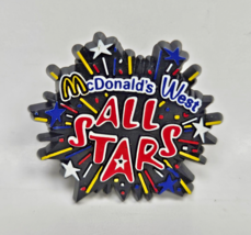 Mcdonalds West All Stars Firework Lapel Pin Collectible - $5.62 CAD