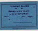 Bonaventure Island Souvenir Folder Perce Quebec Canada L&#39;ile Bonaventure - £10.83 GBP