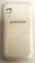 Back Door White Housing Case Battery Cover For Samsung Champ GT C3300K - $7.61