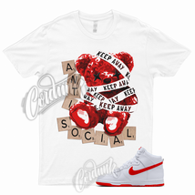 ANTI T Shirt to Match Dunk High Picante Red White Hi Retro - £18.15 GBP+