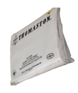 Thomaston Vintage White Double Fitted Sheet Polyester Cotton Made in USA... - £12.22 GBP