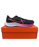 Nike Pegasus 38 Gym Running Shoes Mens Size 9.5 Black Noir Violet NEW CW... - £57.13 GBP