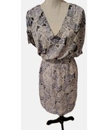 Pretty Daisy Fuentes Paisley Print Below Knee Dress XL - $273.79 MXN