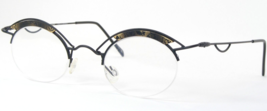 Mikado Domino 15-118 Negro/Oro Único Raro Gafas Marco 40-25-136 Alemania - £42.24 GBP