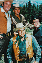 Bonanza Cast Portrait With Pernell Roberts 18x24 Poster - $23.99