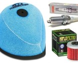 Pre-Oiled Air &amp; Oil Filter &amp; Spark Plug Tune Up Kit For 2003-2008 Honda ... - $34.97