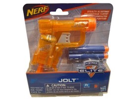 Nerf N Strike Jolt MINI Blaster Orange 2 Darts NEW  - £7.03 GBP