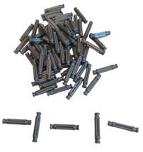 Knex 76 Gray 1 1/4&quot; Long Rods Screamin Serpent Roller Coaster Replacement Parts - £5.47 GBP