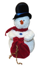 Lindt Chocolate Holidays Plush Snowman Beanbag Stuffed Toy Doll Mary Mey... - £10.18 GBP