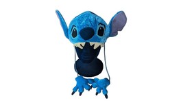 Disney Park Stitch hands Plush Blue Hat Cap Beanie Adult Disneyland Excl... - £15.18 GBP