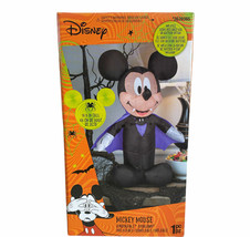 Disney 18.9-in Gemmy Inflatable Airdorable Mickey Mouse Vampire 228046 - £27.70 GBP