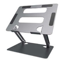 Aluminum Alloy Laptop and Tablet Stand - Up to 17.3 inch - Adjustable, Foldable  - £31.17 GBP