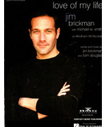 Love Of My Life Jim Brickman Sheet Music 1998 - $12.00
