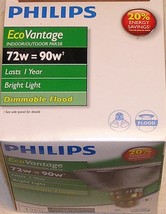 Philips PAR38 EcoVantage 72 Watt Halogen Flood Lamp Bulb 72PAR38/EV/FL25 - €8,55 EUR