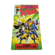 Vintage Marvel VHS Tape Pryde of The X-Men Animated Adventure  1992 Cartoon  - £15.38 GBP