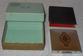 Vintage Elgin American Ladies Powder Compact Case with Mirror - £19.60 GBP