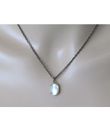 Dainty Necklace Mother of Pearl Women Jewelry Gift Beach Necklace Nature... - £14.42 GBP