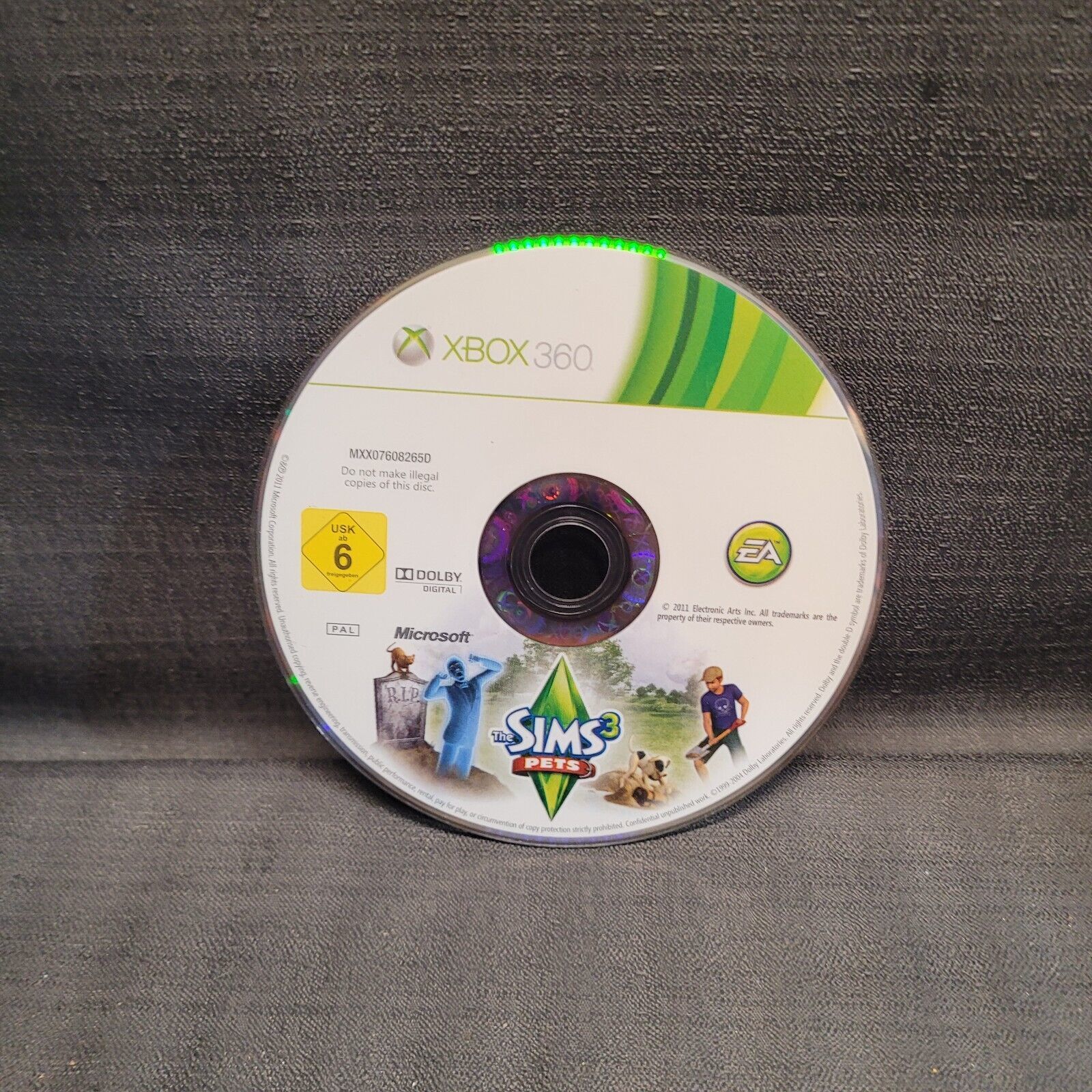 DISC ONLY! The Sims 3 PAL (Microsoft Xbox 360, 2010) Video Game