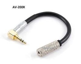 6&quot; Right-Angle 3.5Mm Stereo Male To Female Audio Extension Cable - $27.99