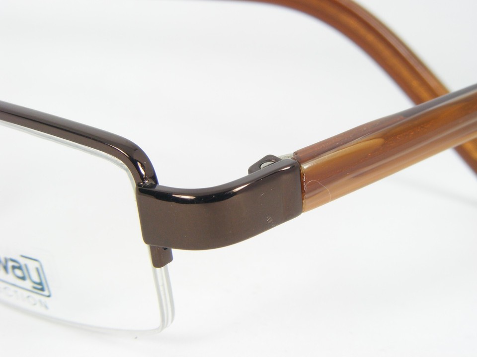 AUGENOPTIK SCHAEDEL FREEWAY FLEX COLLECTION 196 BRONZE RARE EYEGLASSES 50-17-140 Item image 4