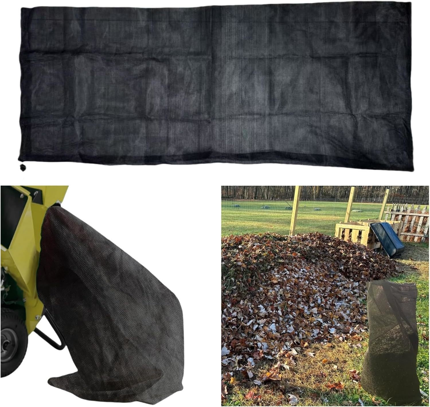 Universal 24 X54 Wood Chipper Replacement Bag，Large Capacity Adjustable ... - $38.99