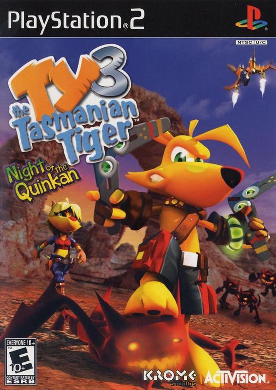 Primary image for Ty the Tasmanian Tiger 3 Night of the Quinkan - PlayStation 2 