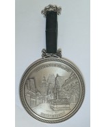 Vintage Rothenburg o.d.T. Markusturm Pewter Wall Hanging Plaque - $493.22 MXN