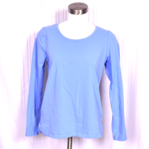 Lands End Blue Long Sleeve Tee Size Small - £7.21 GBP