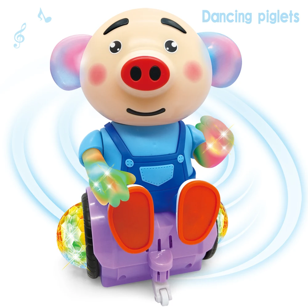 Electronic Smart Dance Piglet Baby Toys Interactive Electric Toy Kids Early - £26.61 GBP