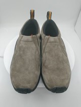 Merrell Jungle Moc GunSmoke Slip On Suede Leather Comfort Shoes Womens 9.5 - £35.71 GBP