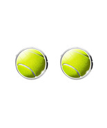 Father&#39;s Day Gift, Sports Tennis Cufflinks KC10129 ** Free Gift ** - £13.89 GBP