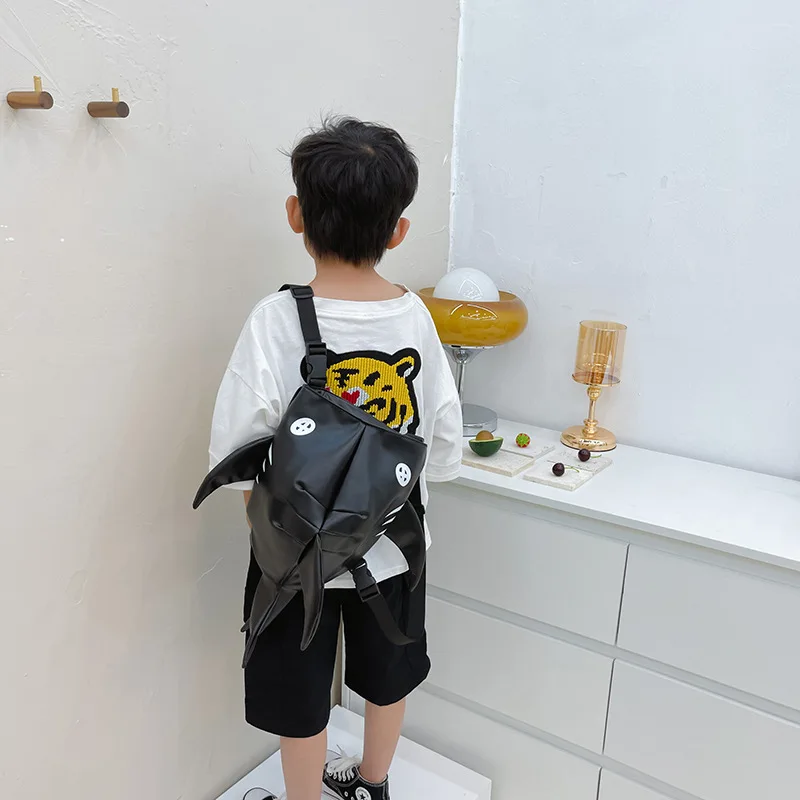 New Children&#39;s Backpack Creative   Shape  Backpack Cute Wear PU Small  Backpack  - $105.31