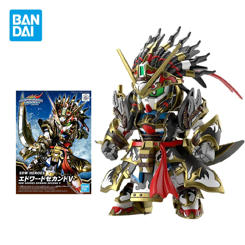 Bandai Figure Assembly Gundam Model BB Warrior SD Gundam Edward V2 Type Anime - £24.22 GBP