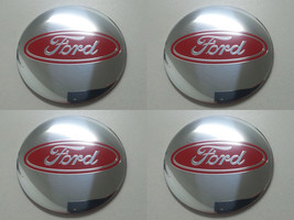Ford 14 - Set of 4 Metal Stickers for Wheel Center Caps Logo Badges Rims  - $24.90+