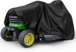 Riding Lawn Mower Cover, Heavy Duty 420D Polyester Oxford Tractor Cover Fits - £37.06 GBP