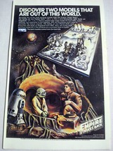 1981 Color Ad Two MPC Models Star Wars The Empire Strikes Back  - $7.99