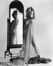 Carol Lynley secy topless pose standing in front of mirror see thru 16x2... - $69.99